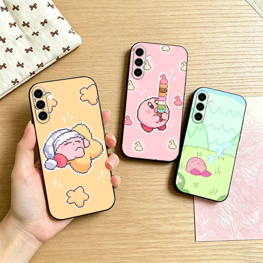 Street Fashion Official - Cartoon Pink Pixel K-Kirbys-KK Phone Case