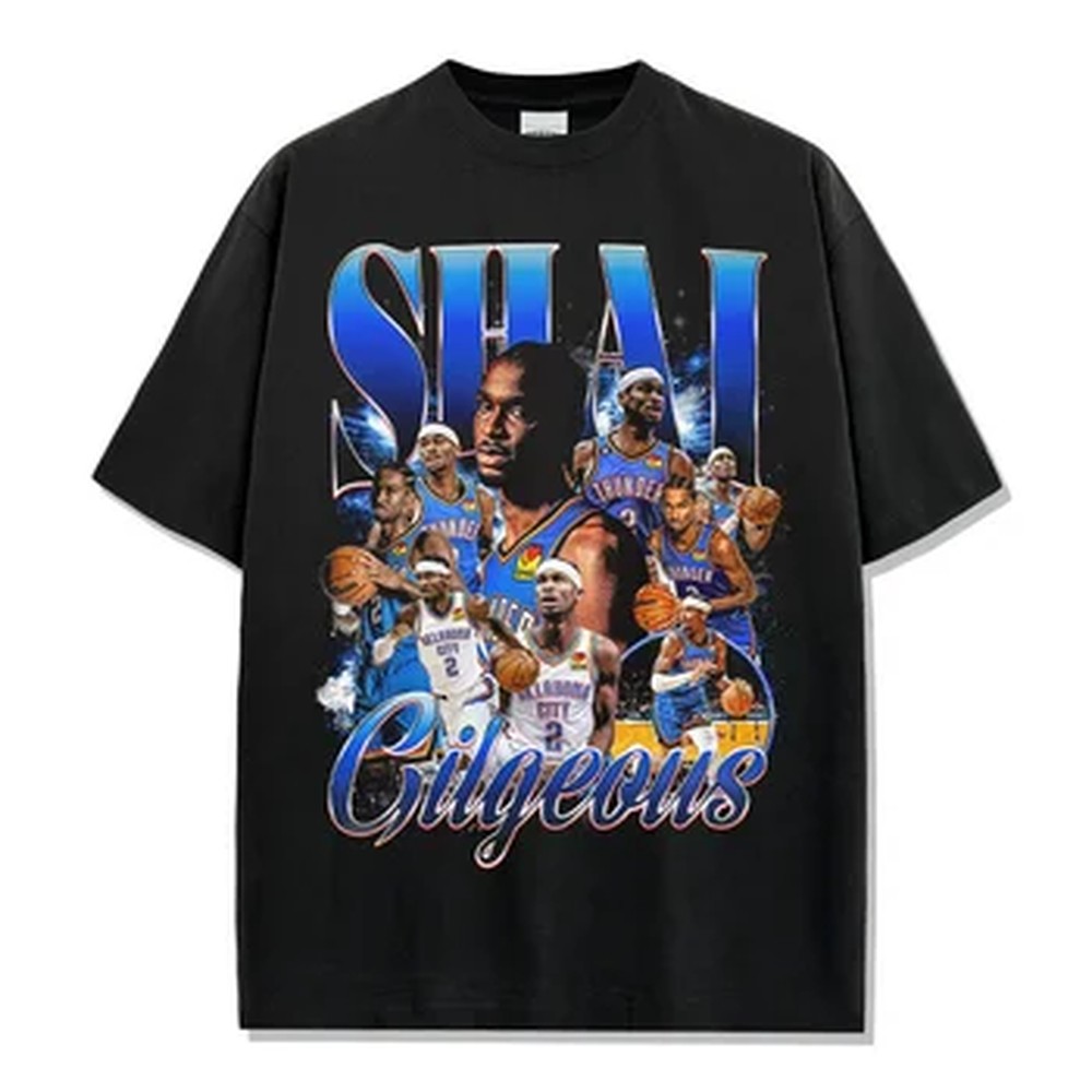 Street Fashion Mood - Shai Gilgeous-Alexander Thunder Legend Graphic T-Shirt