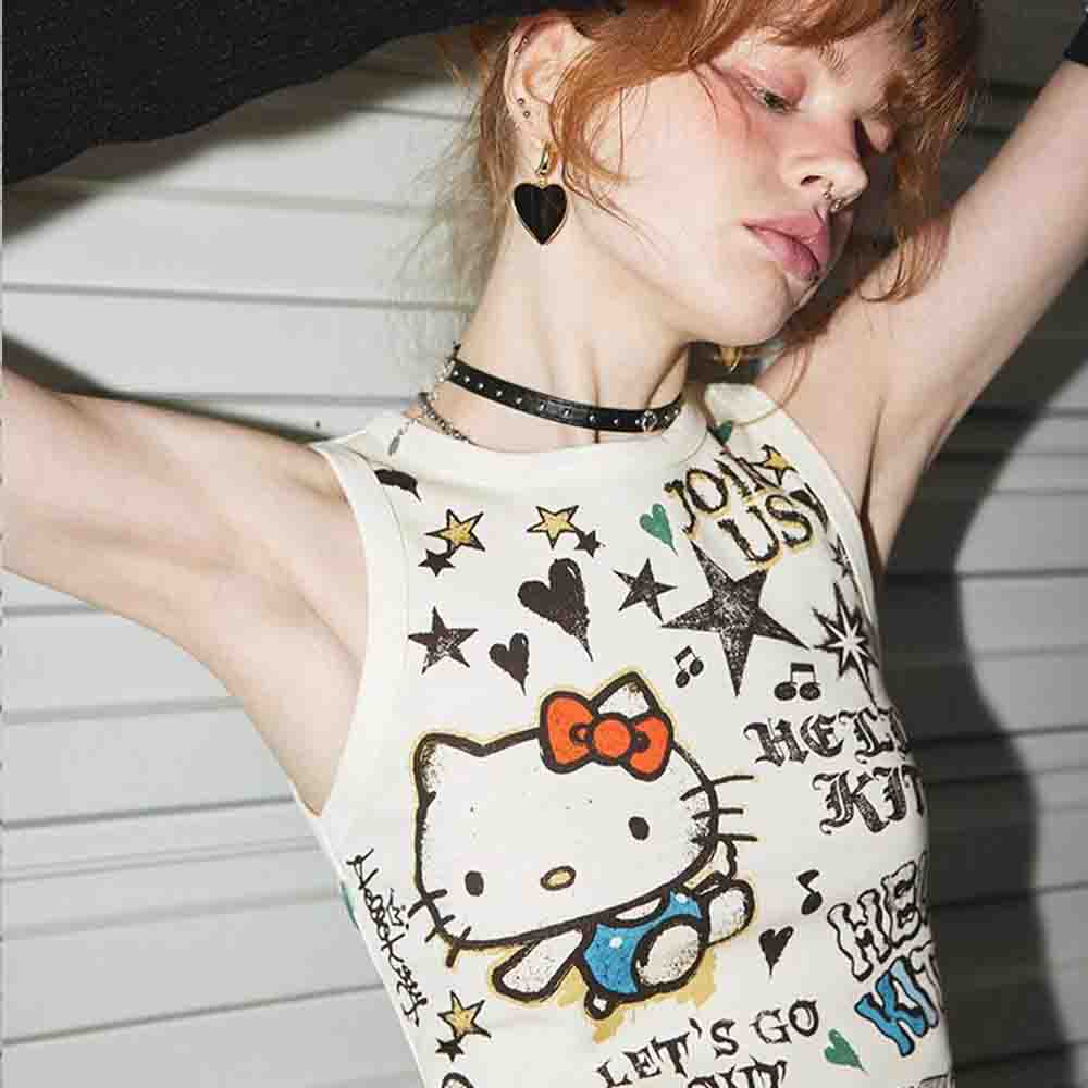 Street Fashion China Girl - Sanrio Hello Kitties Women's Cute Lace