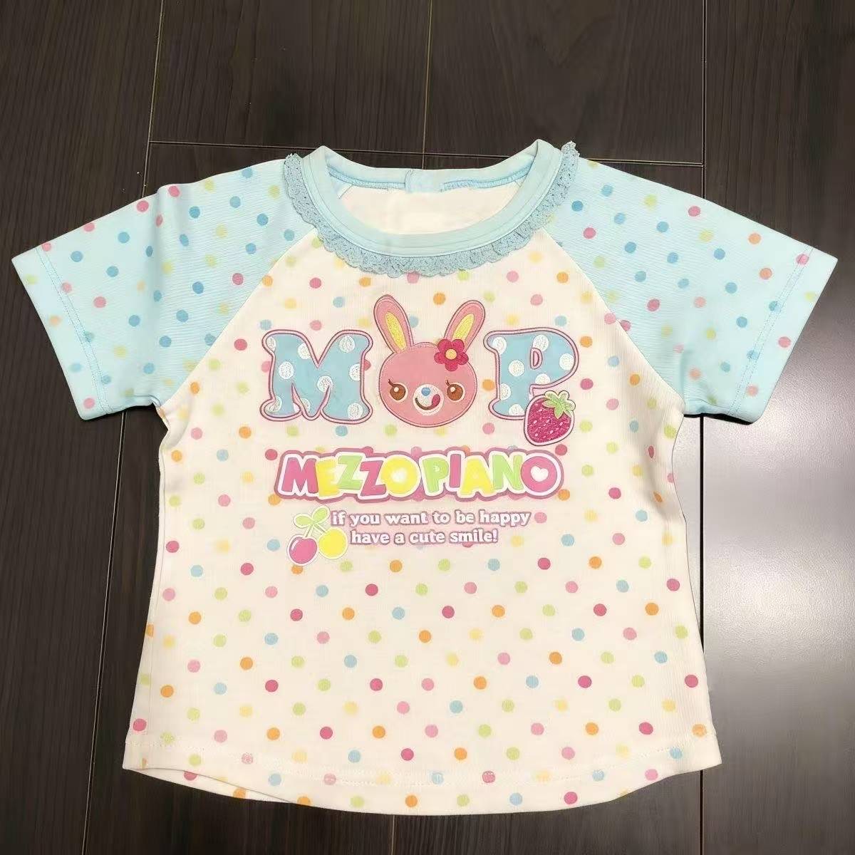 Vintage Kawaii Cute Short Slee - Street Fashion China Girl ulasan dan harga