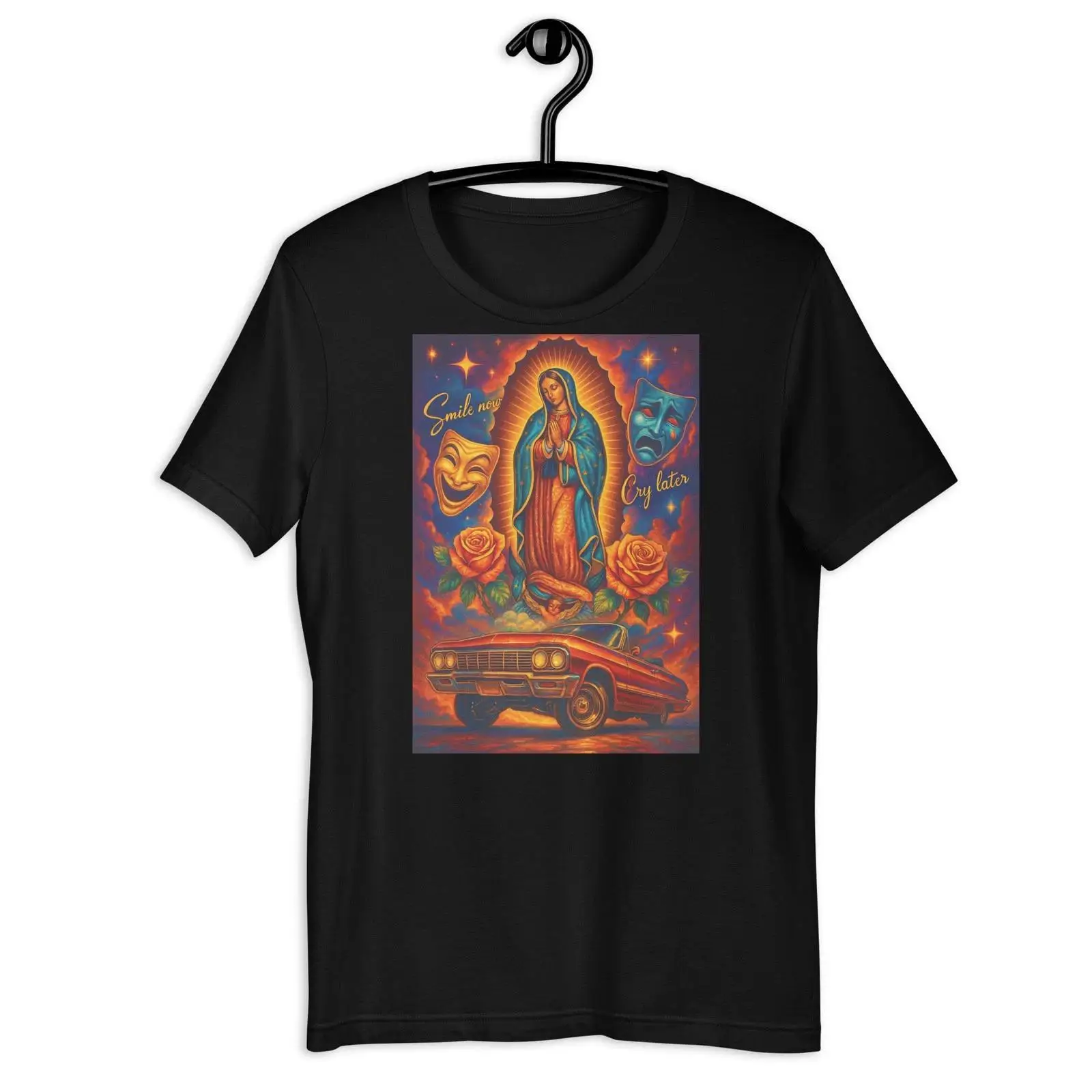 Virgin Mary Lowrider Smile Now - Street Fashion Now ulasan dan harga