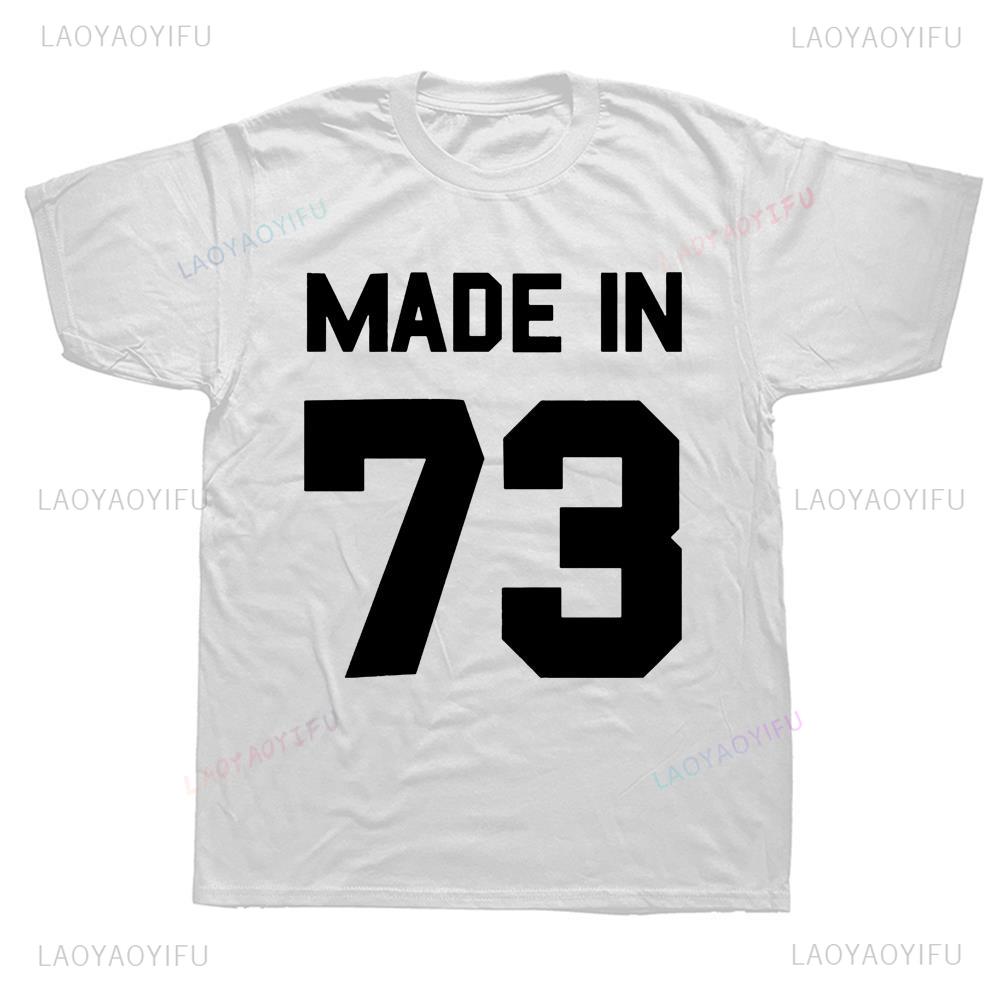 Hot Sale Made in 73 Graphic Cl - Street Fashion Mood ulasan dan harga