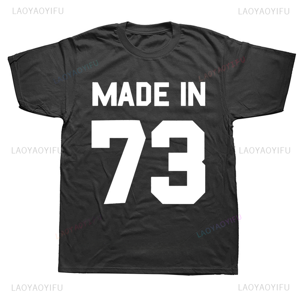 Hot Sale Made in 73 Graphic Cl - Street Fashion Mood ulasan dan harga