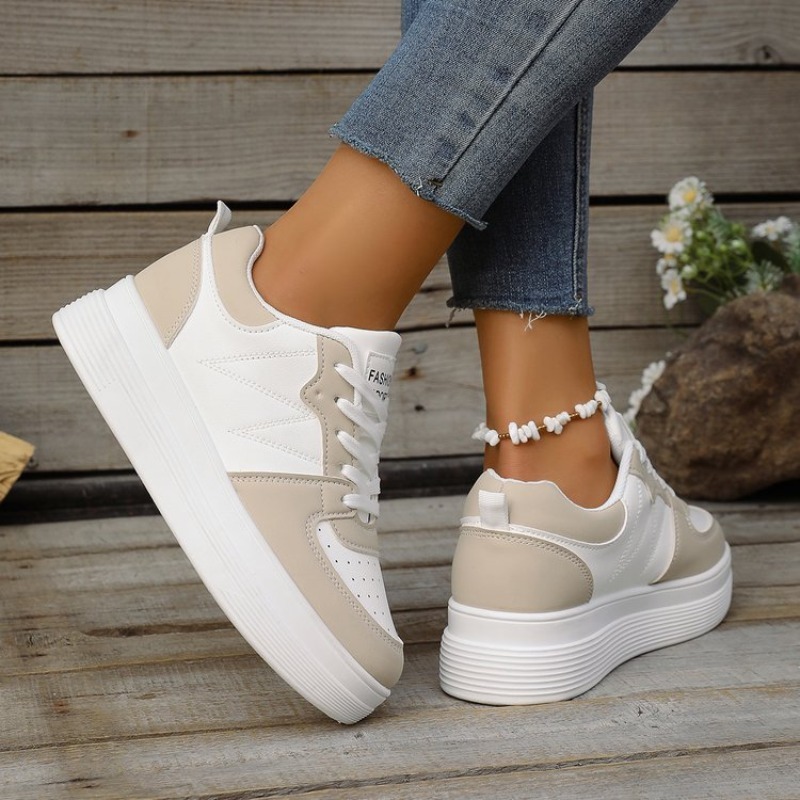 Women's Platform Sneakers Roun - Chunky Sneaker Platform ulasan dan harga