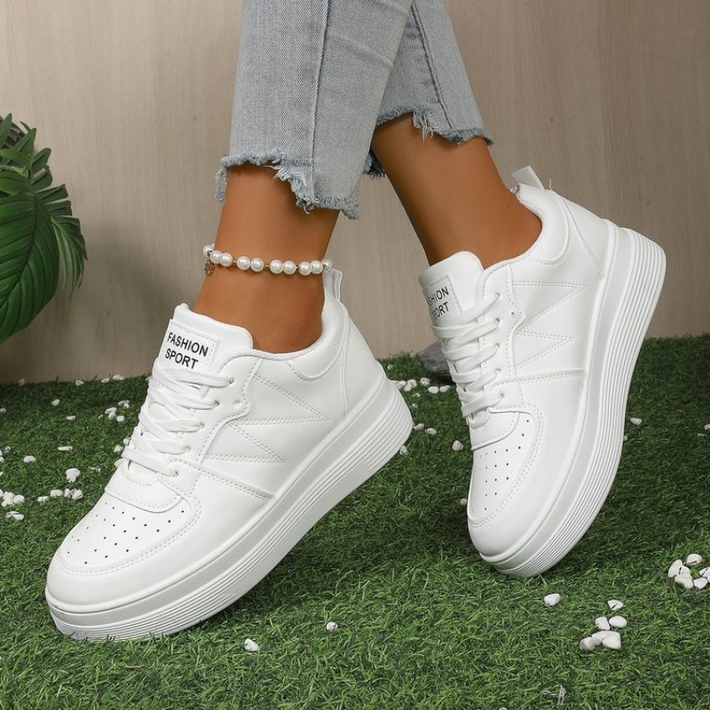 Women's Platform Sneakers Roun - Chunky Sneaker Platform ulasan dan harga