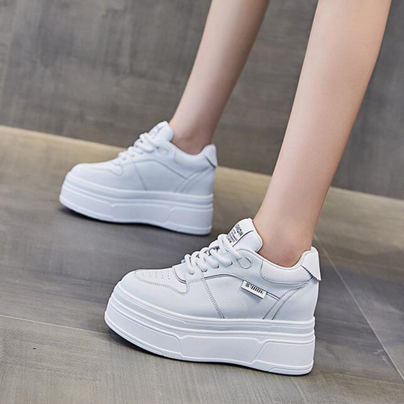 9CM Genuine Leather NEW Brand  - Chunky Sneaker Platform ulasan dan harga