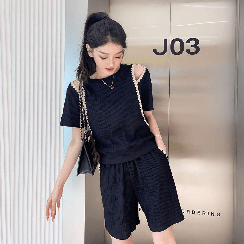 Korean Fashion Off Shoulder T- - Street Fashion Mood ulasan dan harga