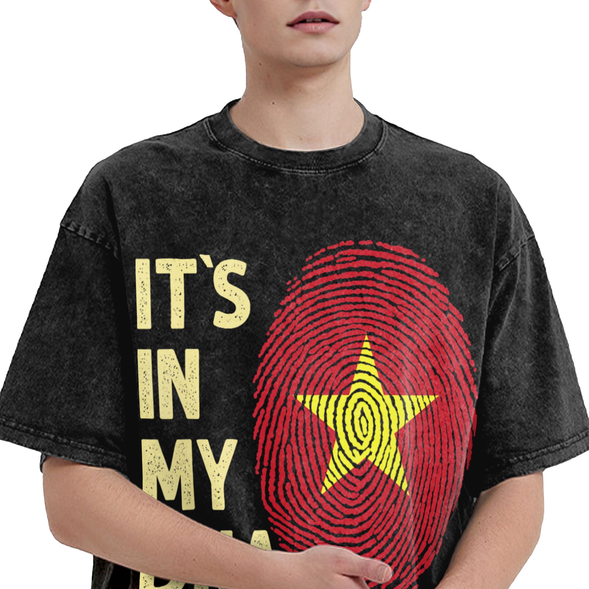 Vietnam in My DNA Vietnam Flag - Street Fashion Vietnam ulasan dan harga