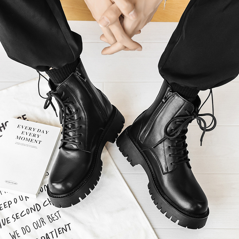 2025 Trend Men Boots Sneakers  - Street Fashion Trends ulasan dan harga