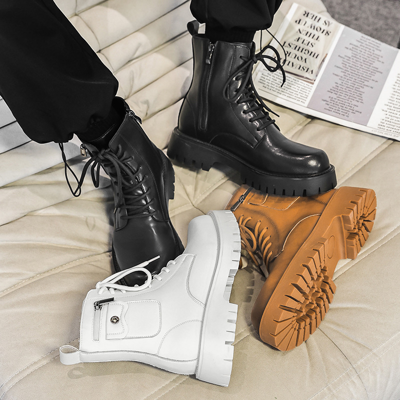 2025 Trend Men Boots Sneakers  - Street Fashion Trends ulasan dan harga