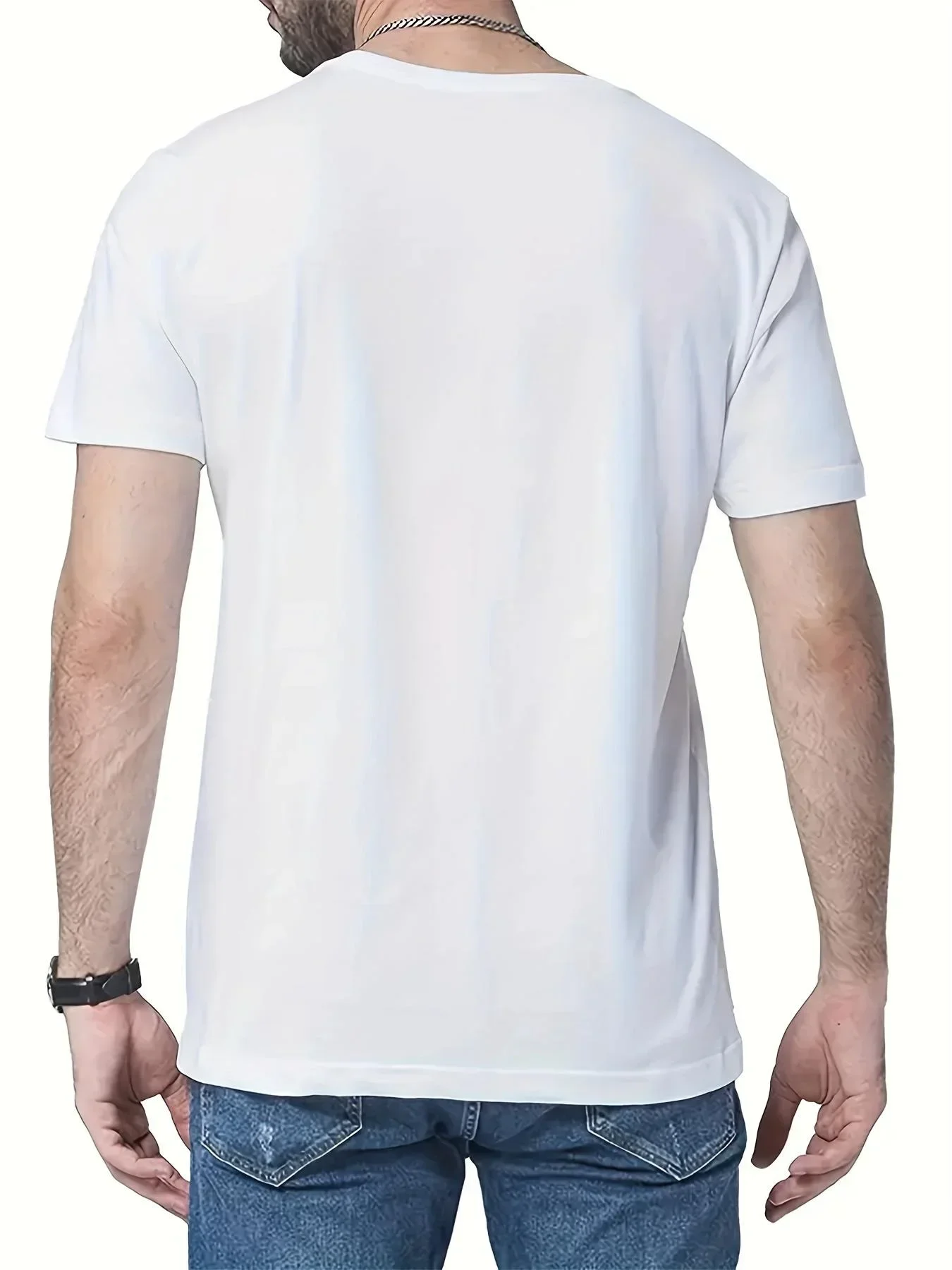 Retro Cotton T-shirt - Retro D - Street Fashion Videos ulasan dan harga