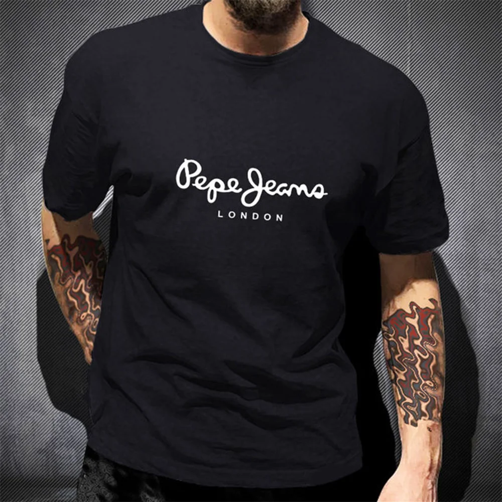 Men's Pepe Jeans London T-shir - Street Fashion In London ulasan dan harga