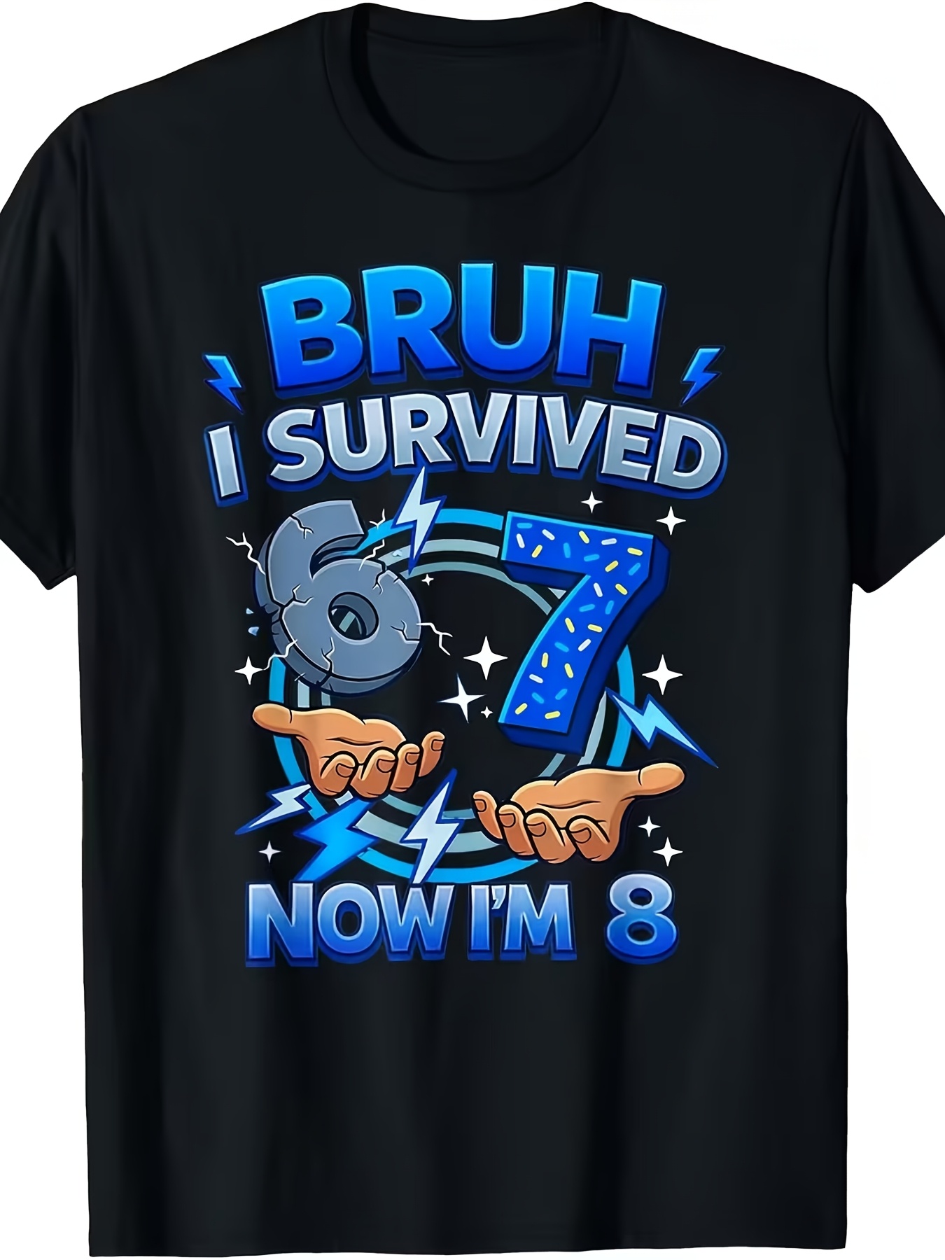 8th Birthday T-shirts for Boy  - Street Fashion Now ulasan dan harga