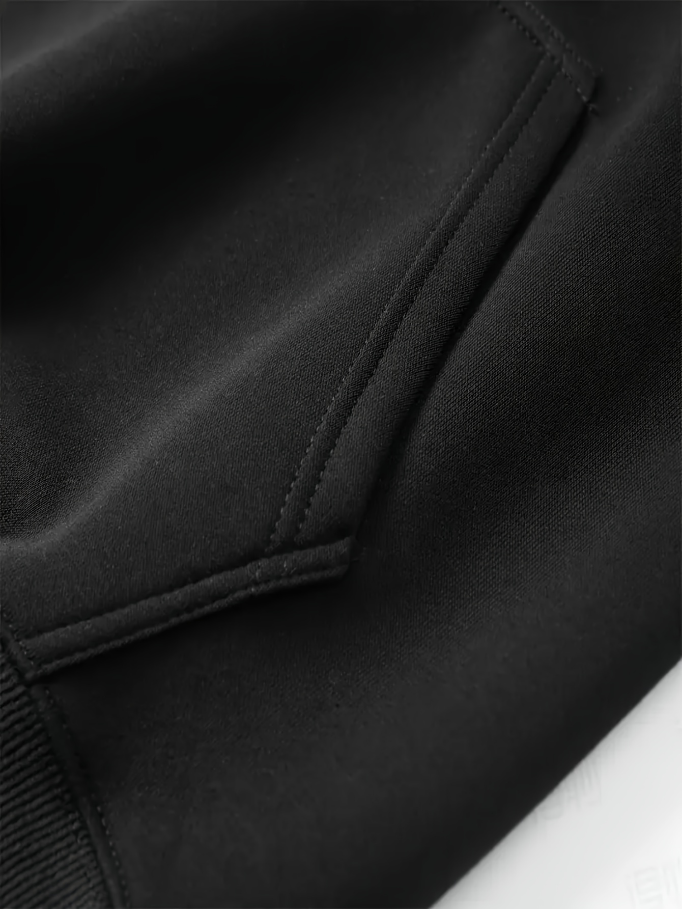Men's Black Hoodie with the Th - Street Fashion Now ulasan dan harga