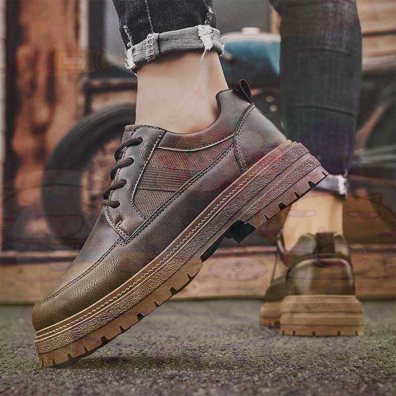 Dark Natural Leather Fashion T - Street Fashion Vietnam ulasan dan harga