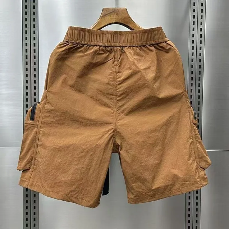 Solid Mens Cargo Shorts Loose  - Cargo Pant Wide ulasan dan harga