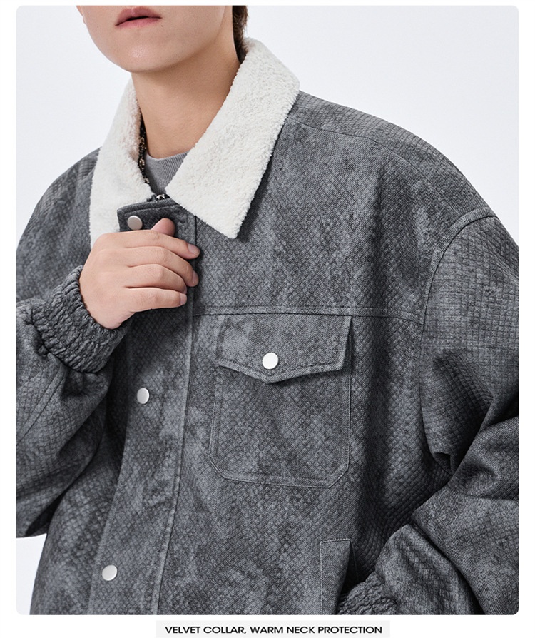 Mens Jacket Coat Figure Popula - Street Fashion Now ulasan dan harga