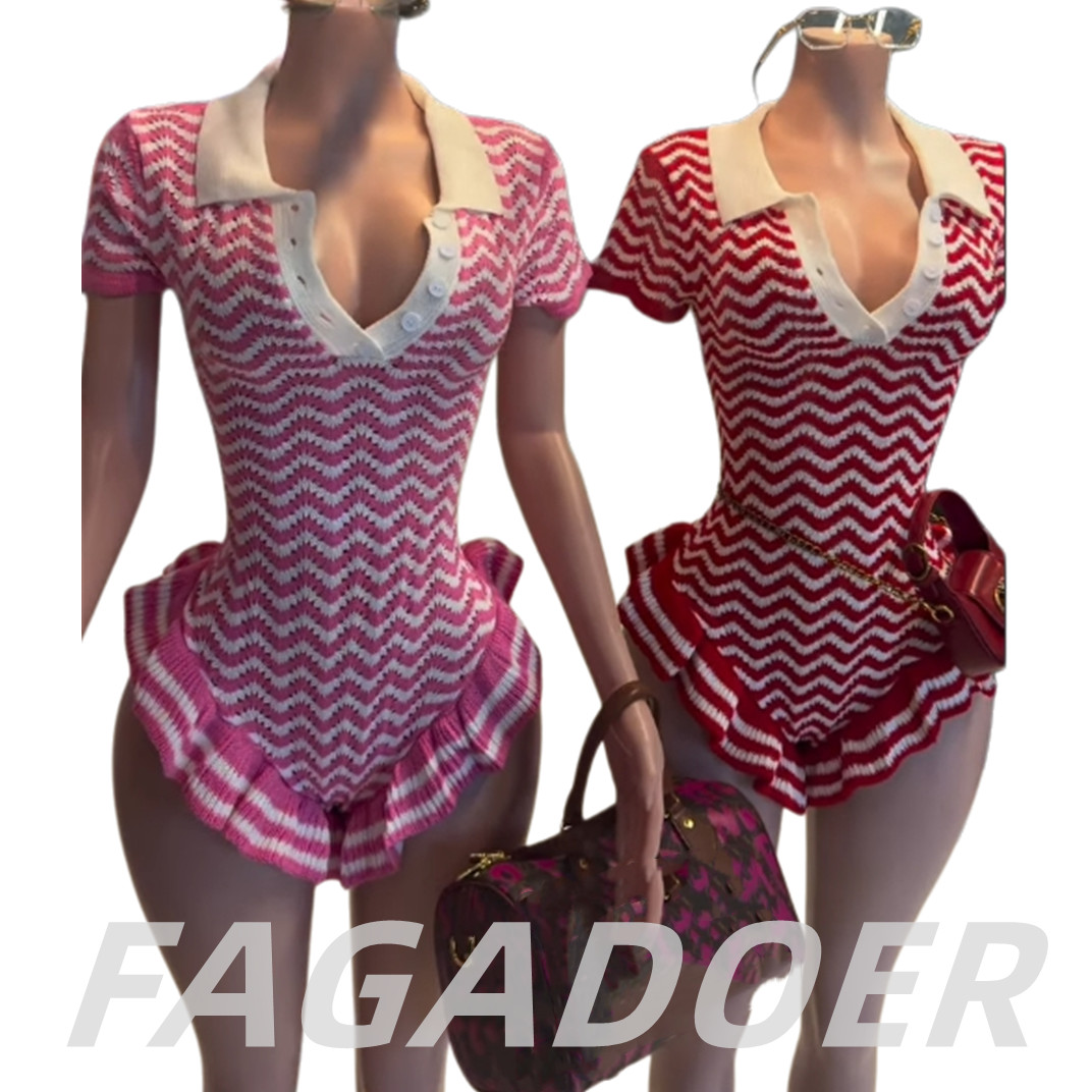 FAGADOER Fashion Knit Ruched S - Street Fashion China Girl ulasan dan harga