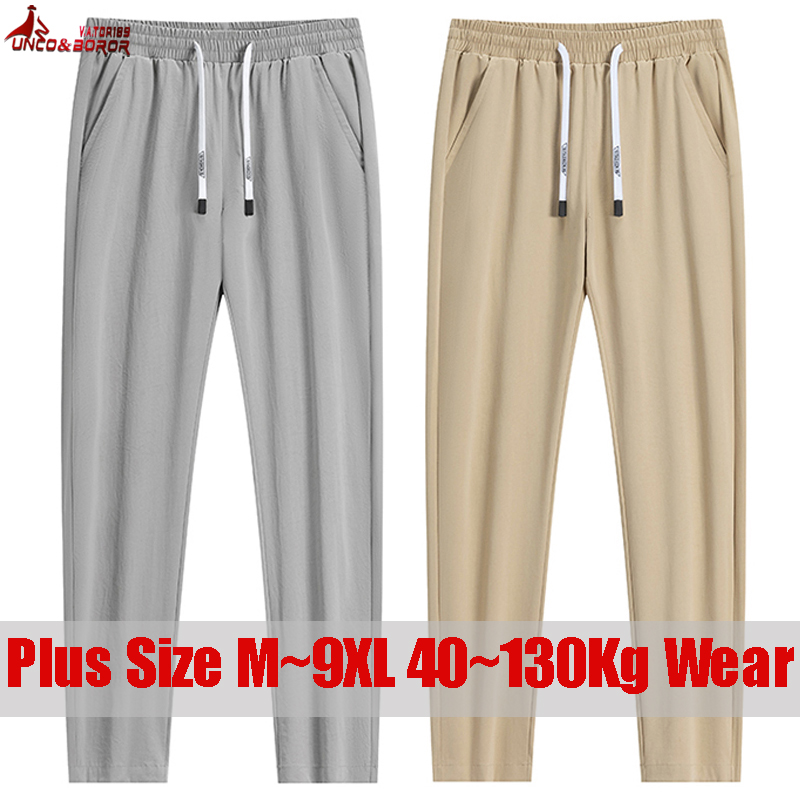 Plus Size 7XL 8XL 9XL Summer C - Running Pant Jogger ulasan dan harga