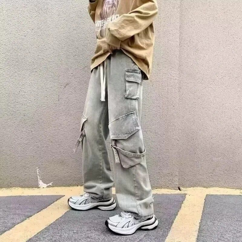 American High Street Multi Poc - Cargo Pant Wide ulasan dan harga