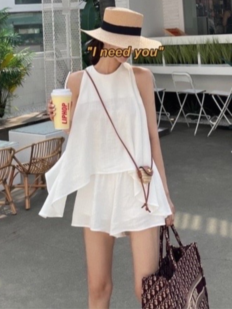 Fashionable Sleeveless Wide He - Street Fashion Now ulasan dan harga
