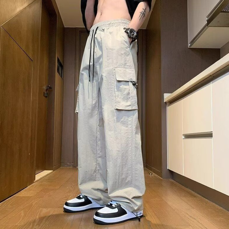 Men's American Style Summer Ca - Cargo Pant Wide ulasan dan harga