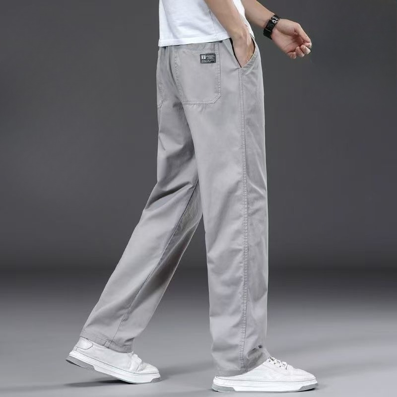Mens 2026 Summer Thin Pure Cot - Cargo Pant Wide ulasan dan harga