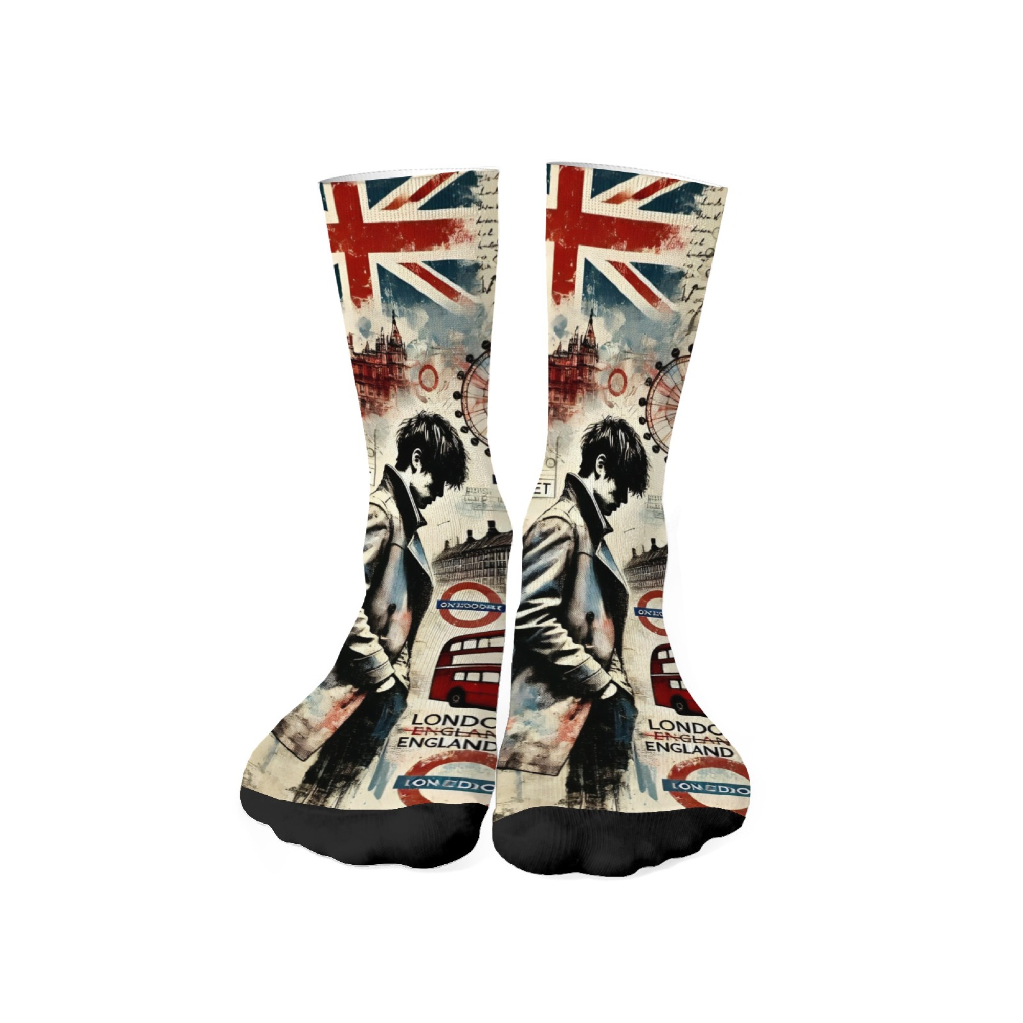 London Melancholic Boy Print M - Street Fashion In London ulasan dan harga