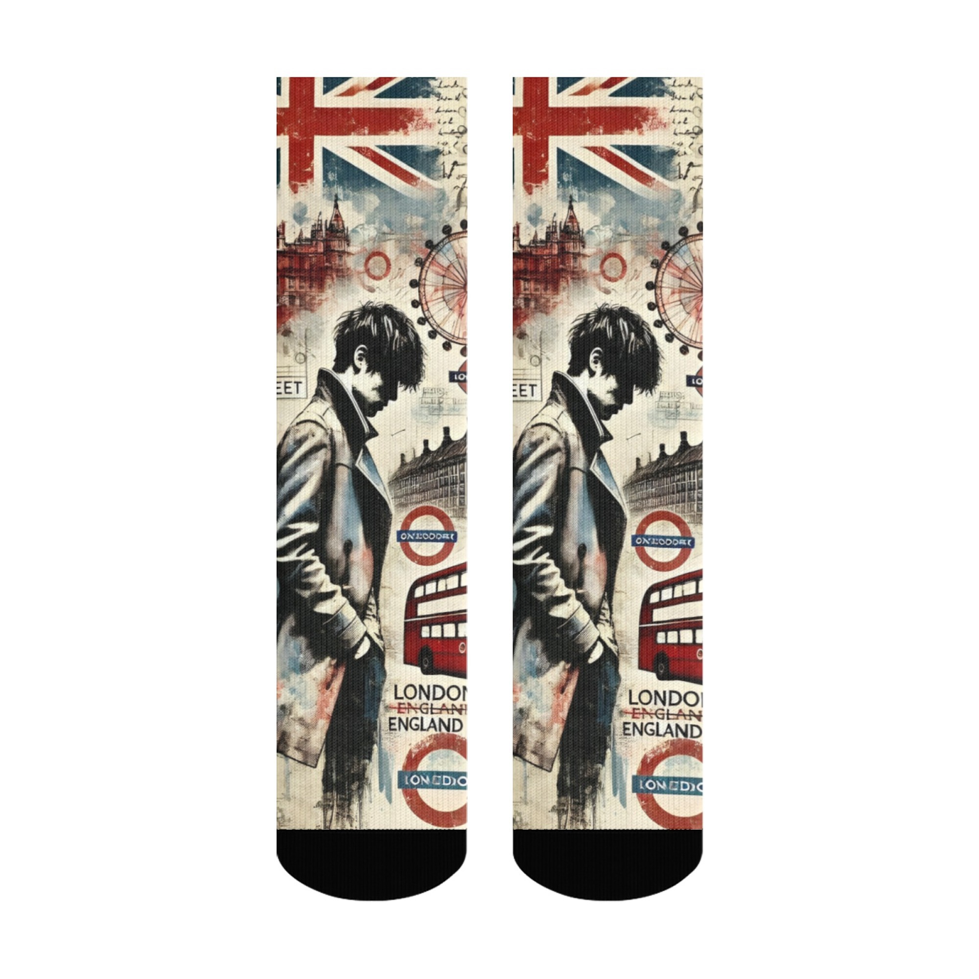 London Melancholic Boy Print M - Street Fashion In London ulasan dan harga