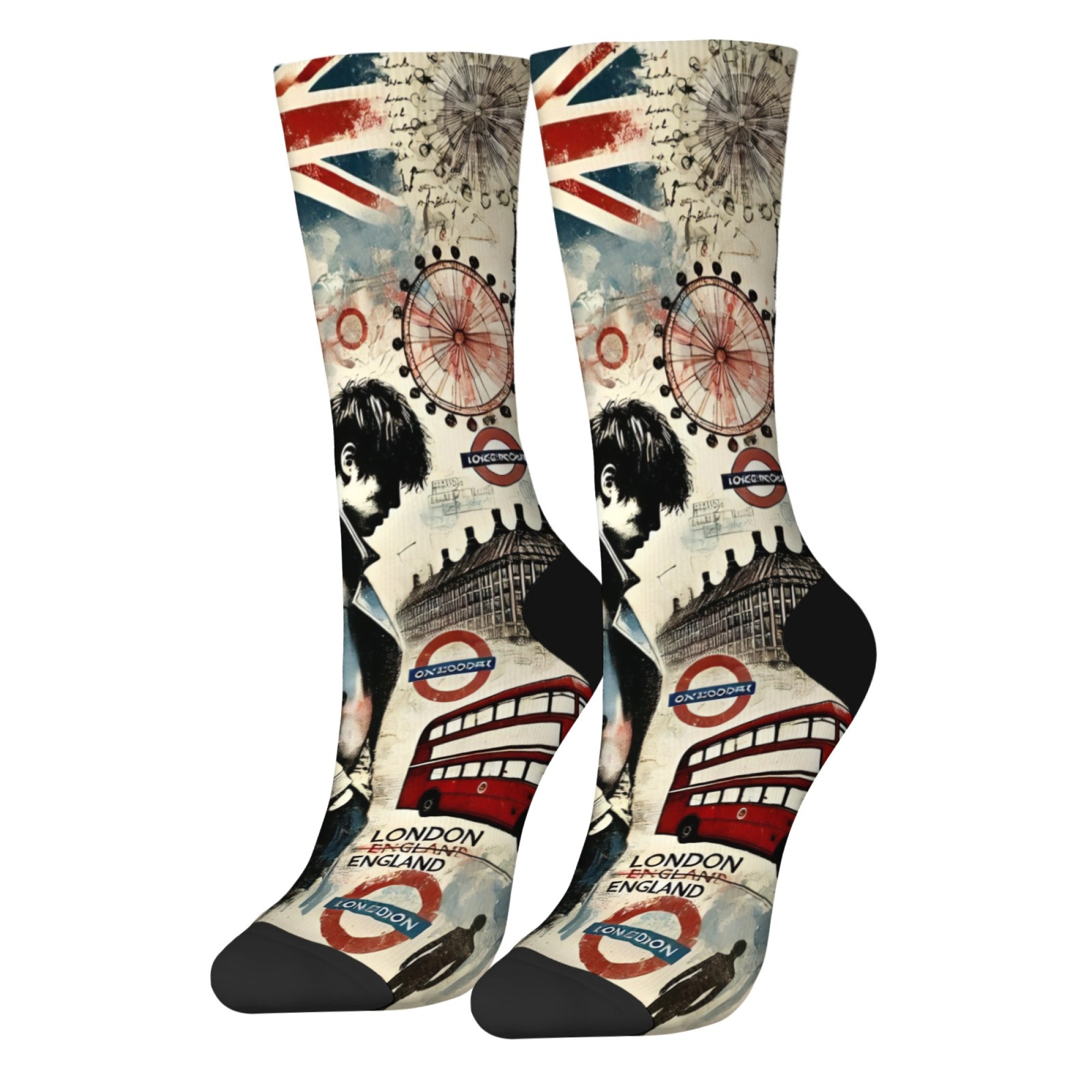 London Melancholic Boy Print M - Street Fashion In London ulasan dan harga