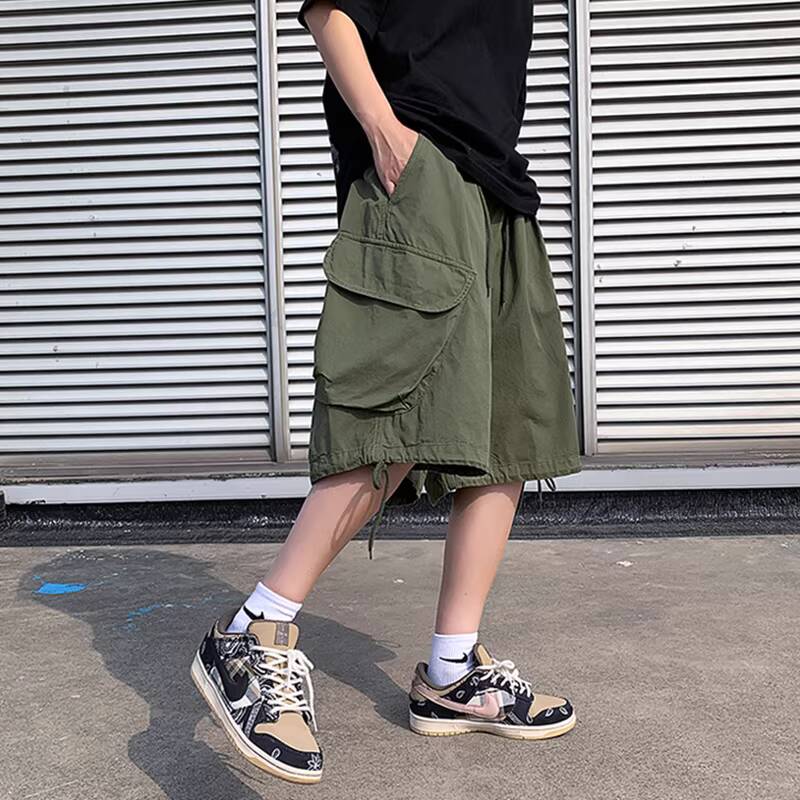 Man Casual Cropped Pants 2026  - Cargo Pant Wide ulasan dan harga