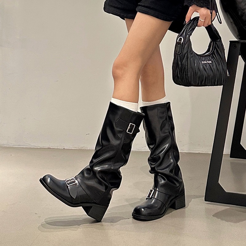 2025Woman Boots Knee High Plat - Street Fashion Trends ulasan dan harga
