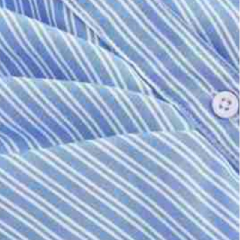 Fashion Striped Shirt For Fema - Street Fashion China Girl ulasan dan harga