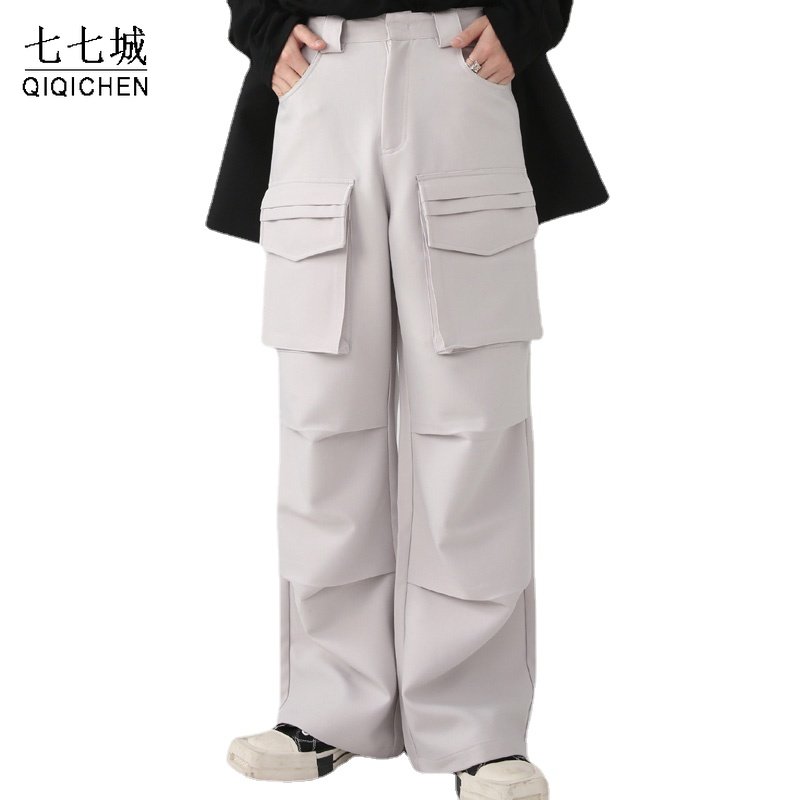Vintage Cargo Pants Men Solid  - Cargo Pant Wide ulasan dan harga