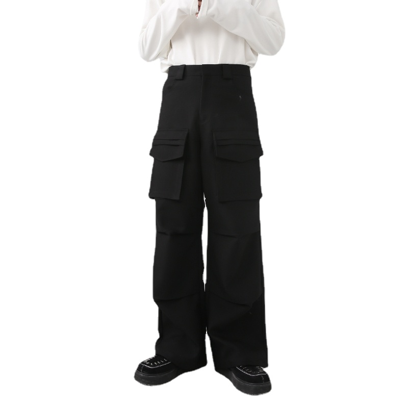 Vintage Cargo Pants Men Solid  - Cargo Pant Wide ulasan dan harga