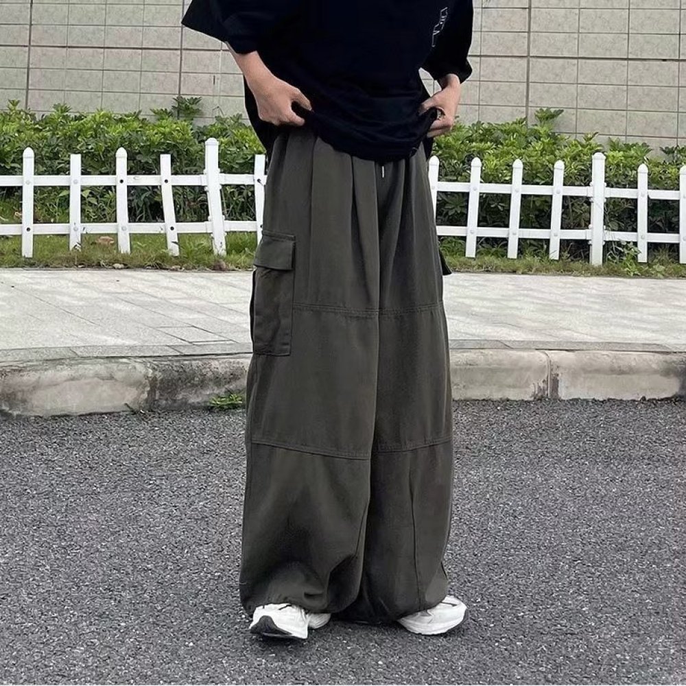 Japanese Streetwear Cargo Pant - Cargo Pant Wide ulasan dan harga