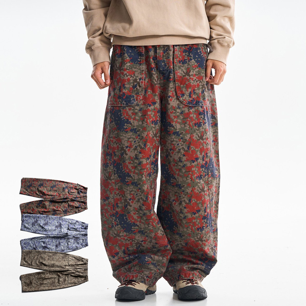 High Quality Print Cotton Carg - Cargo Pant Wide ulasan dan harga