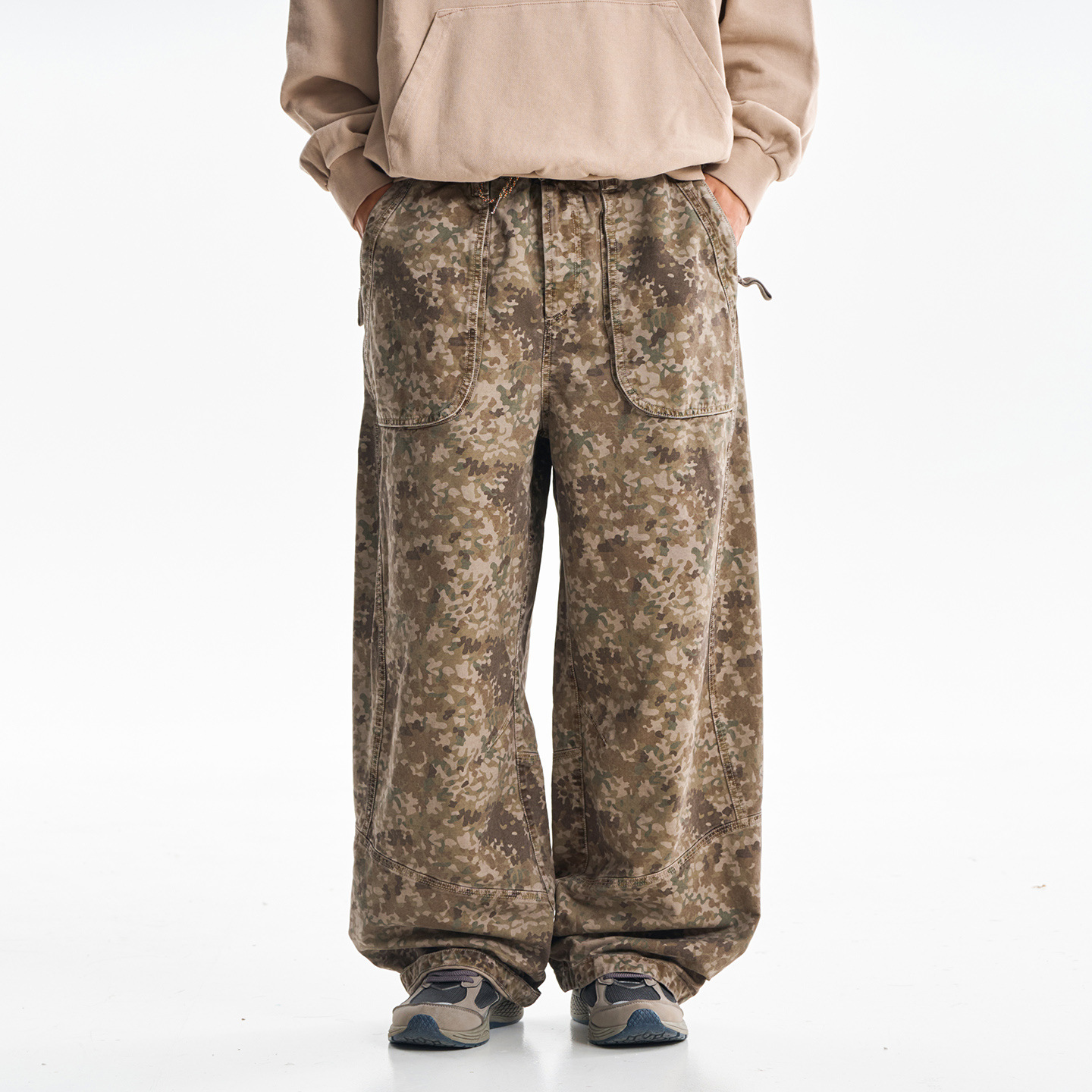 High Quality Print Cotton Carg - Cargo Pant Wide ulasan dan harga